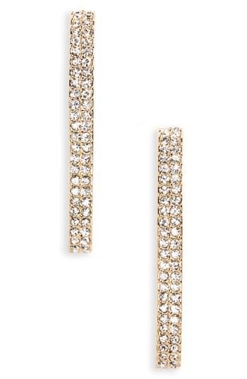 Women's Nadri Linear Crystal Earrings