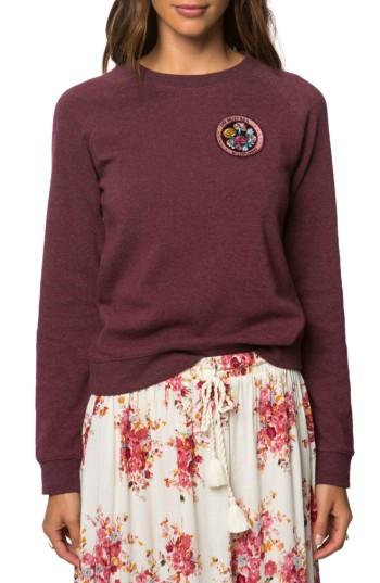 Women's O'neill Camp Patch Sweatshirt