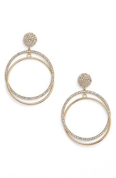 Women's Kate Spade New York Ring It Up Drop Hoop Earrings