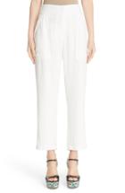 Women's Adam Lippes Crop Satin Crepe Pants