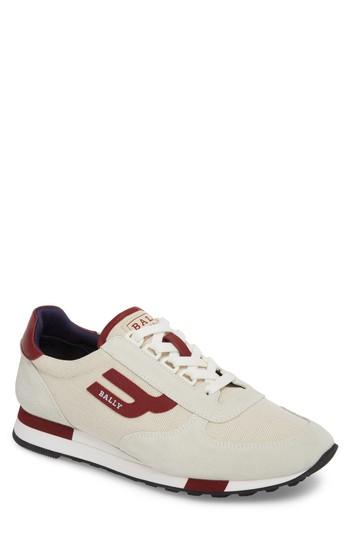 Men's Bally Gavino Low Top Sneaker .5 D - Beige