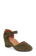 Women's L'amour Des Pieds 'orva' Wedge Sandal M - Green