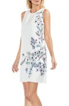 Women's Vince Camuto Floral Shift Dress - White