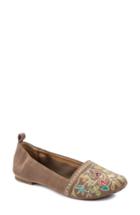 Women's Latigo Bliss Embroidered Flat M - Brown