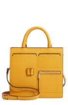 Oad New York Mini Kit Leather Satchel - Yellow