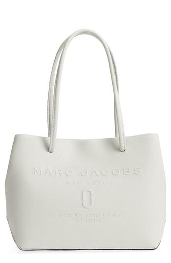 Marc Jacobs Mini Leather Logo Shopper Tote - Ivory