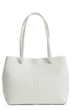 Marc Jacobs Mini Leather Logo Shopper Tote - Ivory