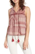 Women's Rebecca Minkoff Vicky Print Top, Size - Red
