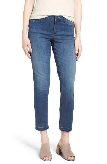Women's Nydj Nichelle Release Hem Stretch Ankle Jeans - Blue