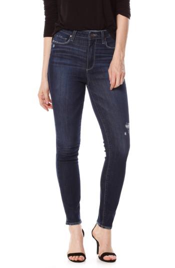 Women's Paige Margot High Waist Ankle Skinny Jeans - Blue