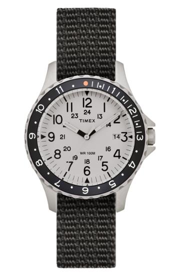 Men's Timex Archive Navi Ocean Reversible Nato Strap Watch, 38mm