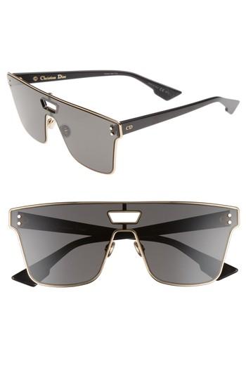 Women's Dior Shield Sunglasses - Gold