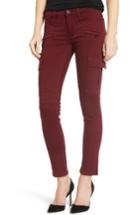 Women's Hudson Jeans 'colby' Ankle Skinny Cargo Pants - Red