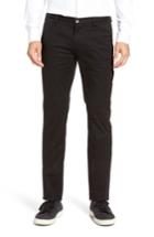 Men's Boss 'rice' Slim Straight Leg Pants - Black