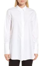 Women's Nordstrom Signature Popover Poplin Shirt - White