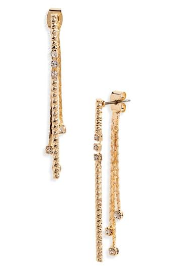 Women's Panacea Crystal Chain Earrings