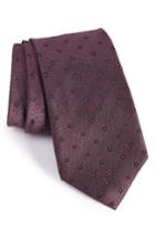 Men's Calibrate Handmade Dot Silk Tie, Size - Blue