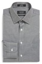Men's Nordstrom Men's Shop Traditional Fit Non-iron Solid Dress Shirt - 36 - Grey