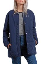 Women's Volcom Quilted Liner Jacket - Blue