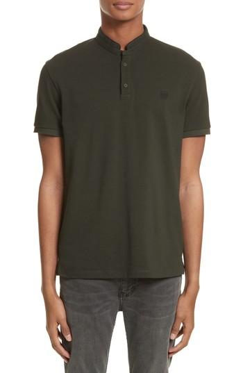 Men's The Kooples Officer Polo Shirt - Green