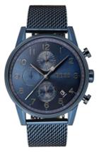 Men's Boss Navigator Chronograph Mesh Strap Watch, 44mm