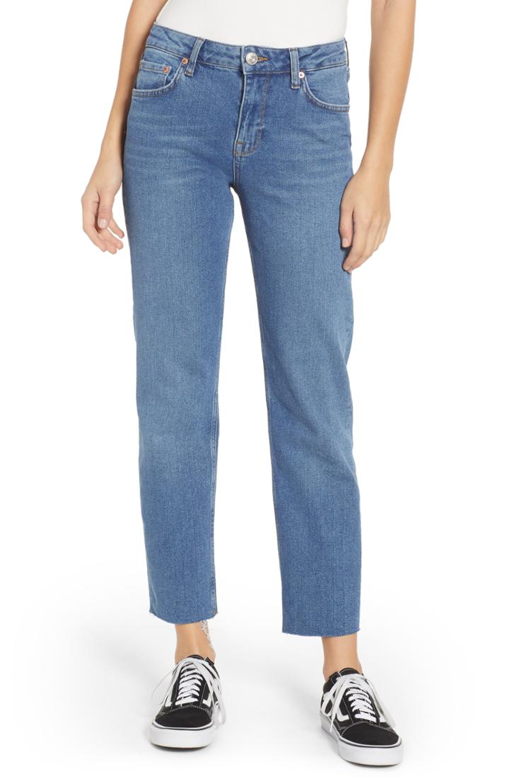 Women's Bdg Urban Outfitters Axel Straight Leg Jeans - Blue