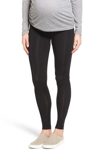 Women's Lab40 Foldover Waistband Maternity Leggings