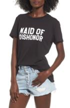 Women's Sub Urban Riot Maid Of Dishonor Graphic Tee - Black