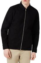 Men's Topman Herringbone Zip Shirt Jacket