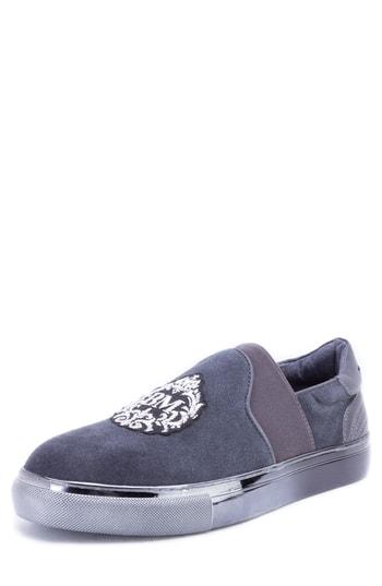 Men's Badgley Mischka Chaplin Slip-on M - Grey
