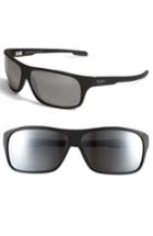 Men's Maui Jim 'island Time - Polarizedplus' Rectangle Wrap 64mm Sunglasses -