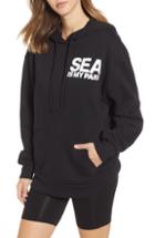 Women's Calvin Klein Jeans Fergus Graphic Sweatshirt - Black