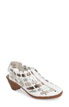 Women's Rieker Antistress 'sina' Woven Bootie Eu - White