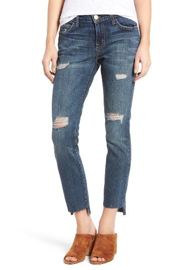 Women's Current/elliott Step Hem Ankle Skinny Jeans