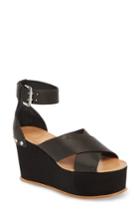 Women's Dolce Vita Dalrae Platform Wedge Sandal M - Black