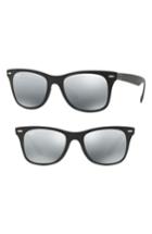 Women's Ray-ban Tech Wayfarer Liteforce 52mm Sunglasses - Matte Black