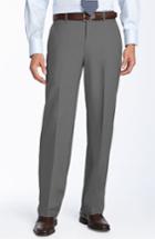 Men's Ballin Stain Resistant Flat Front Trousers - Metallic