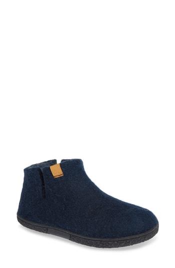 Women's Green Comfort Nepal Slipper Bootie(women) Eu - Blue