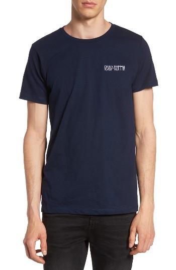 Men's The Rail Embroidered T-shirt - Black