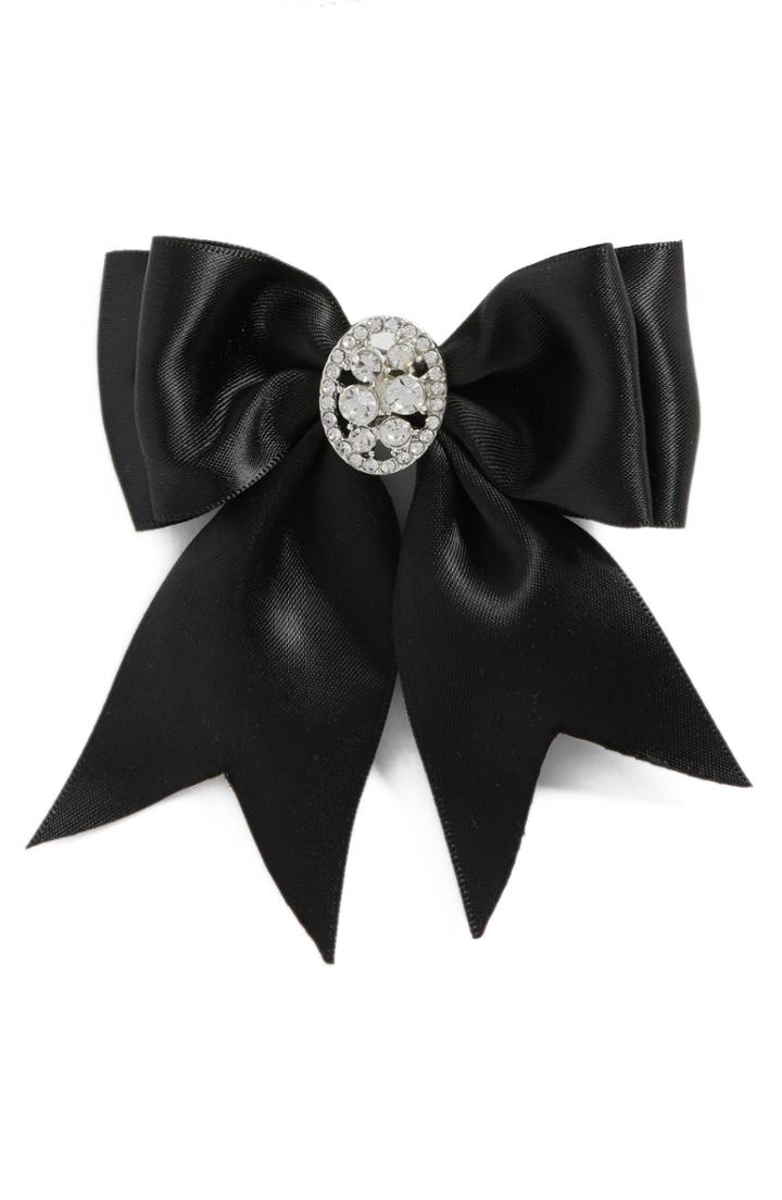 Tasha Crystal Bow Clip