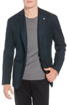 Men's L.b.m 1911 Classic Fit Cotton & Wool Sport Coat R - Green