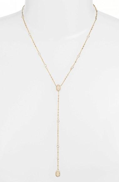 Women's Kendra Scott 'claudia' Crystal Y-necklace