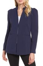 Women's Halogen Puff Shoulder Jacket - Blue