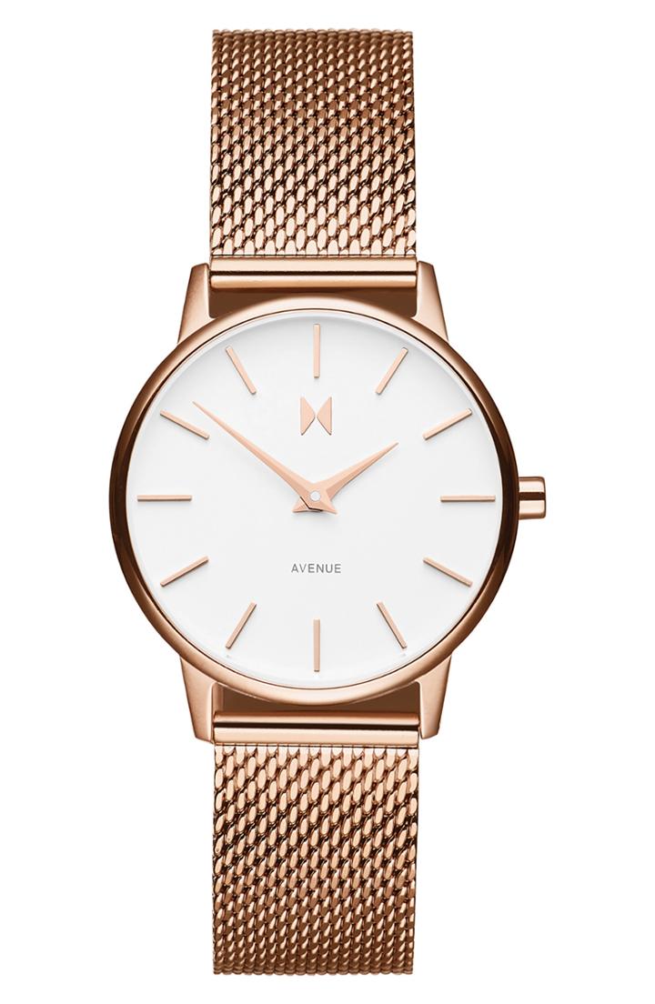 Women's Mvmt Lexington Mesh Strap Watch, 28mm