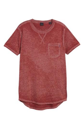 Men's Scotch & Soda Pocket T-shirt - Red