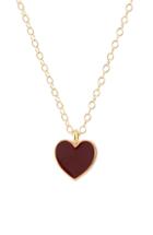 Women's Kris Nations Heart Enamel Charm Necklace