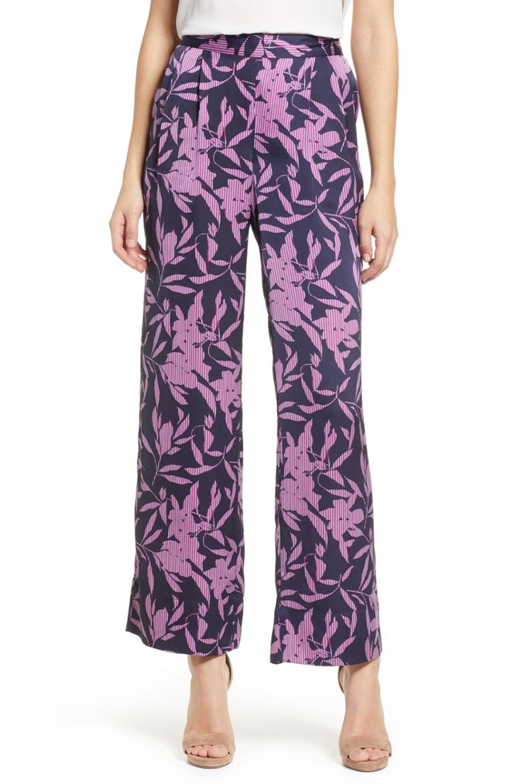 Women's Vero Moda Olivia Wide Leg Pants - Blue