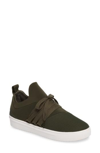 Women's Steve Madden Lancer Sneaker M - Green