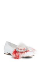 Women's Miu Miu Feather Flat Us / 35eu - Pink
