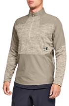 Men's Under Armour Storm Cyclone Water Repellent Quarter Zip Pullover - Beige